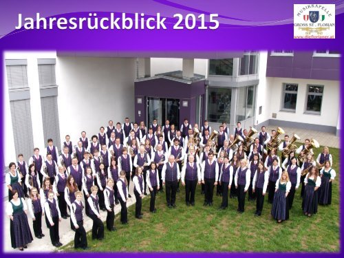 Jahresrückblick 2015