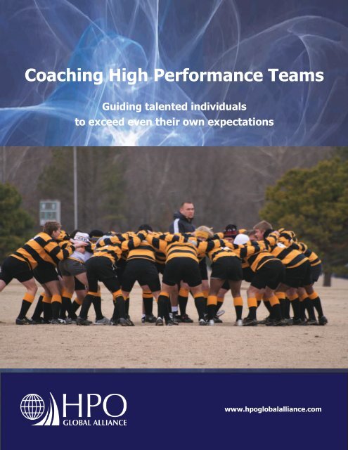 Coaching HP Teams Brochure