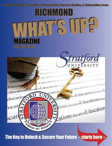 Stratford University -  2015 Holiday Issue Richmond