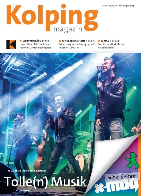 Kolpingmagazin 07-08 2015