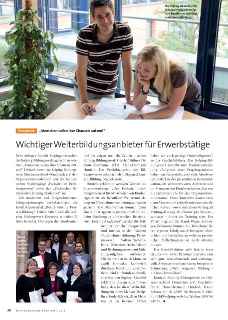 Kolpingmagazin 03-04 2015