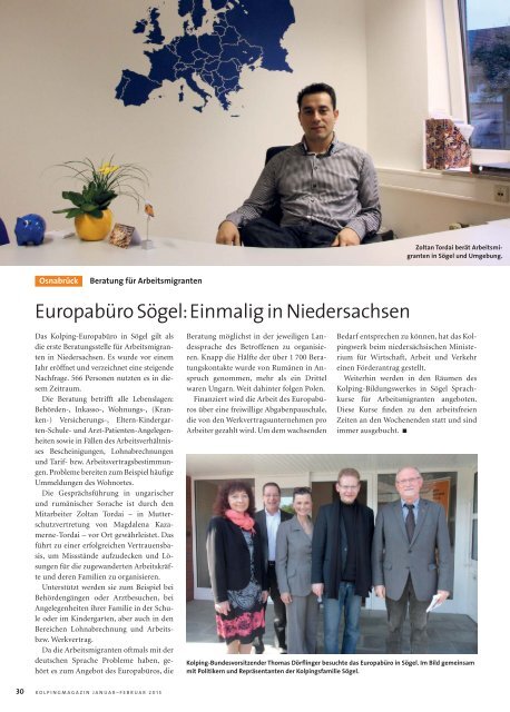 Kolpingmagazin 01-02 2015