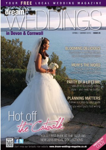 Dream Weddings Magazine - Devon & Cornwall