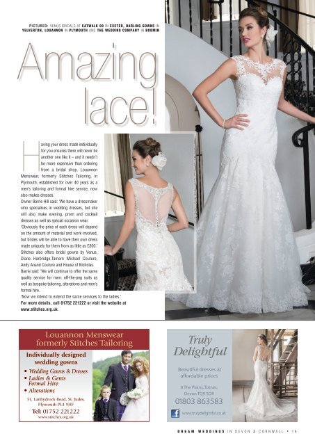 Dream Weddings Magazine - Devon & Cornwall