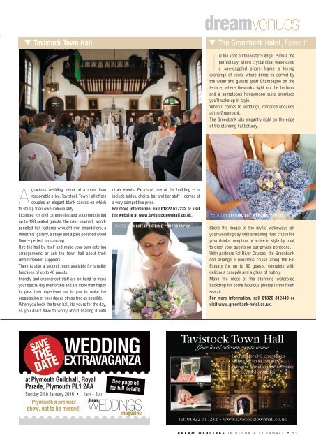 Dream Weddings Magazine - Devon & Cornwall