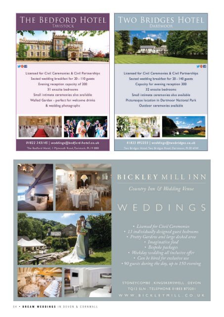 Dream Weddings Magazine - Devon & Cornwall