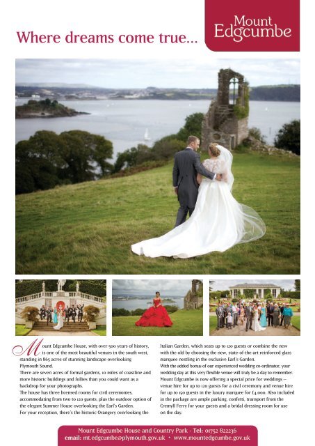 Dream Weddings Magazine - Devon & Cornwall