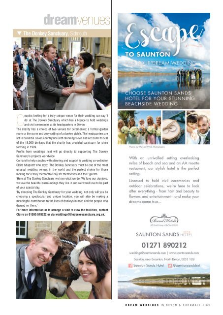 Dream Weddings Magazine - Devon & Cornwall