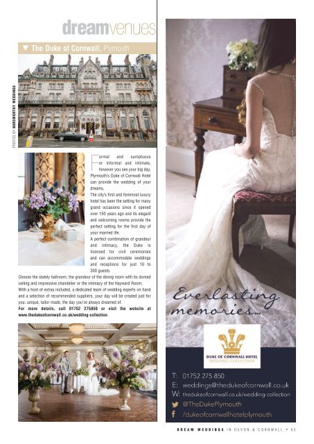 Dream Weddings Magazine - Devon & Cornwall