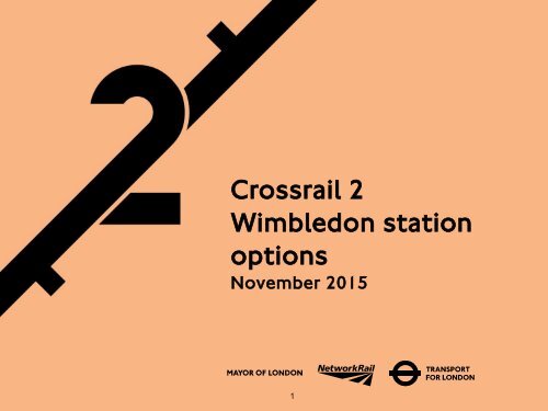 Crossrail 2 Wimbledon station options