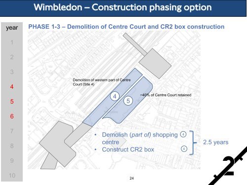 Crossrail 2 Wimbledon station options