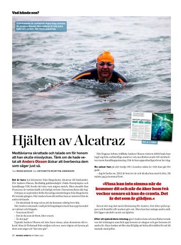 Hjälten av Alcatraz - Dagens Arbete