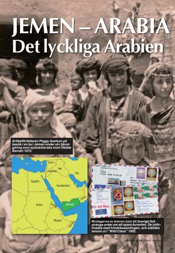 JEMEN – ARABIA Det lyckliga Arabien - Nordisk Filateli