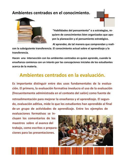 Revista - Ambientes de aprendizaje