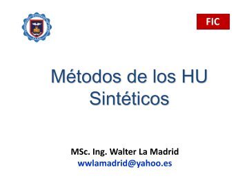 8 - HU Sinteticos