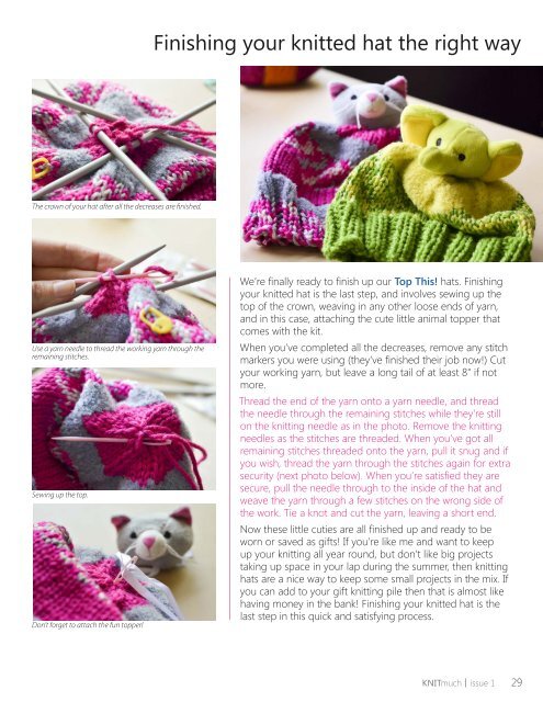 KNITmuch | Issue 01