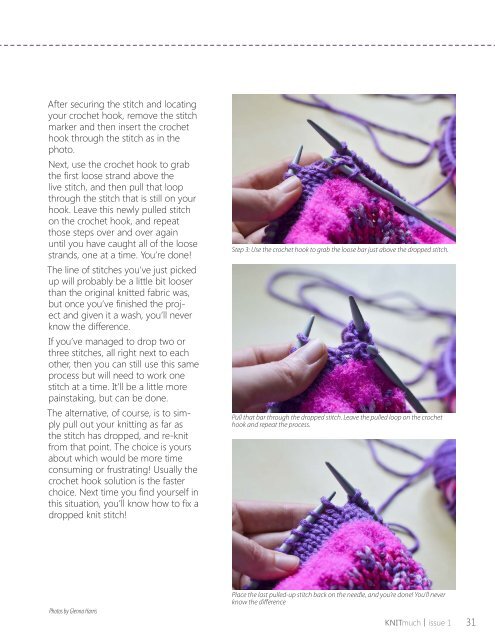 KNITmuch | Issue 01