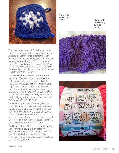 KNITmuch | Issue 01