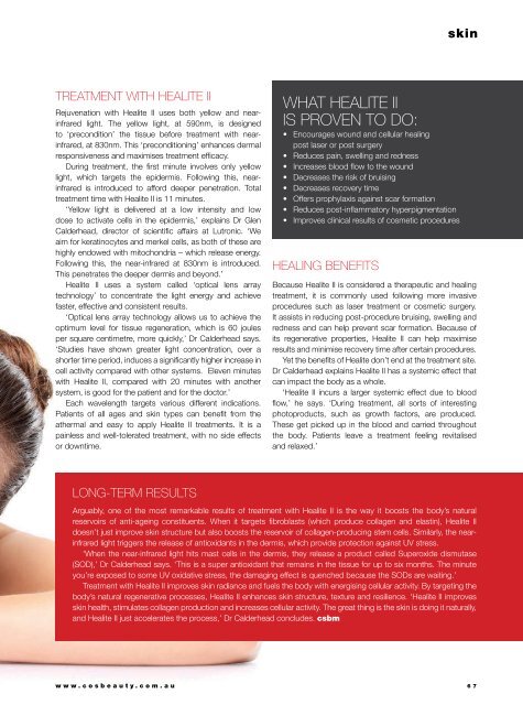 Cosmetic Surgery & Beauty Magazine #70