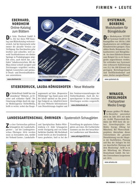 Digitalisierung | w.news 12.2015