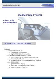 Mobile Radio Systems