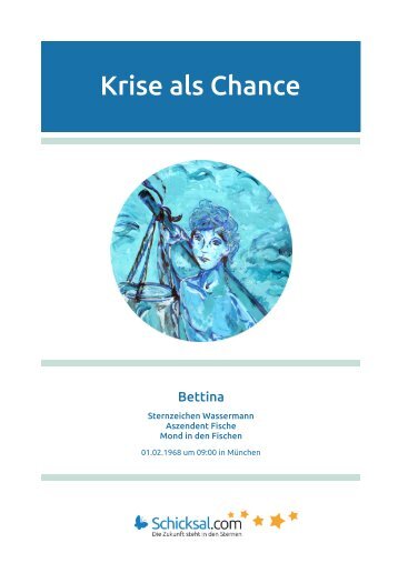 Wassermann -  Krise als Chance 