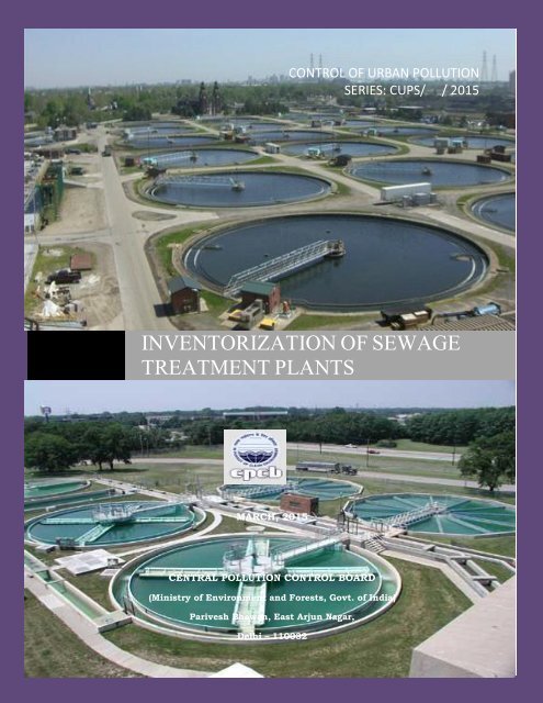 INVENTORIZATION OF SEWAGE TREATMENT PLANTS