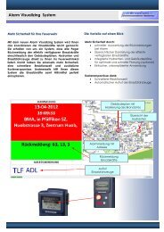 Alarm Visualizing System