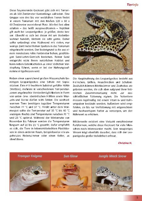 TierZeit - Ausgabe 7