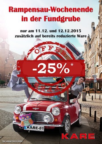 KARE Rampensau Wochenende Flyer Dezember 2015