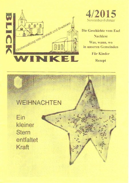 Blickwinkel 4 2015