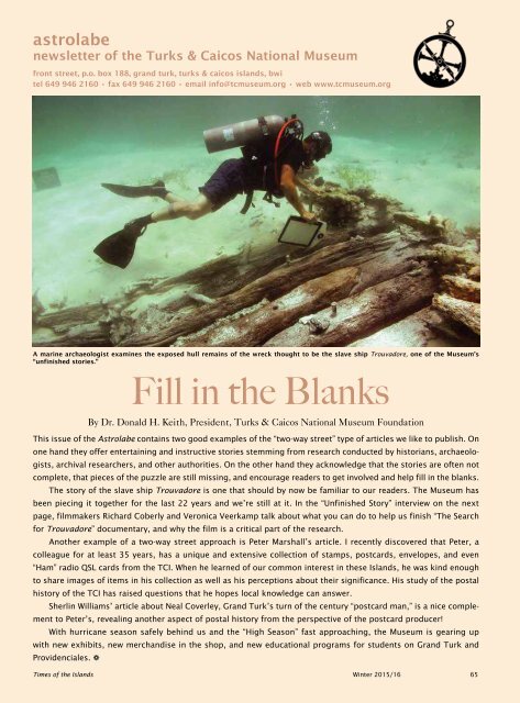 Times of the Islands Winter 2015-16