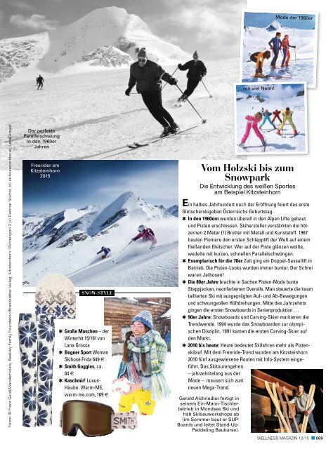 WELLNESS Magazin Exclusiv - Dezember 2015