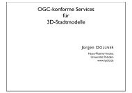 OGC-konforme Services für 3D-Stadtmodelle