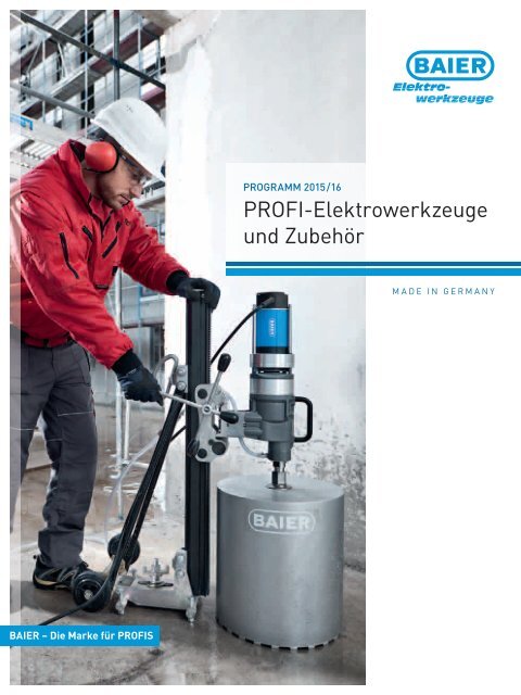 BAIER Produkt-Katalog 2015