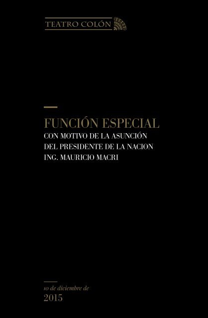 Función ESPECIAL