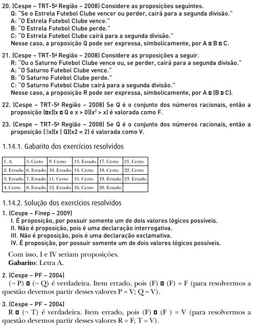 Raciocinio Lógico e Matematica para concursos - CESPE.UNB - Fabricio Mariano - 2013