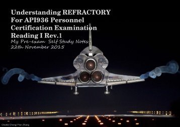 Understanding Refractory API 936 Reading I Rev.1