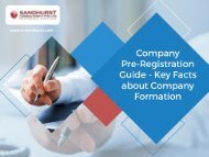 Singapore Company Registration - Few Key Facts