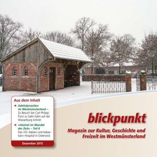 blickpunkt Dezember 2015