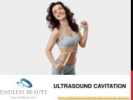 Ultrasound Cavitation - Endless Beauty Laser and Beauty Clinic