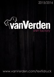 vanVerden.com Katalog 2015/2016