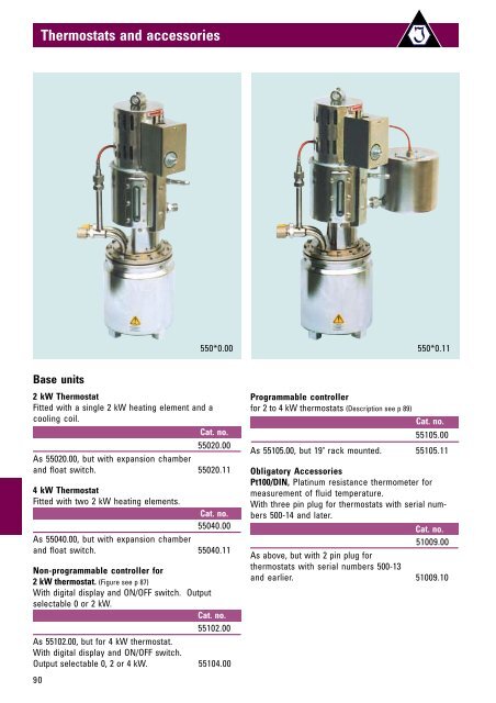 Thermostats and accessories