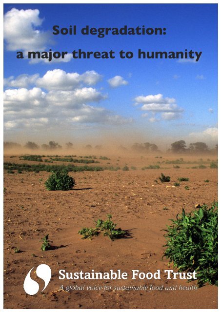 Soil degradation a major threat to humanity