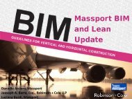 Massport BIM and Lean Update