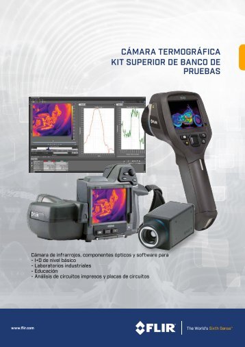 CÁMARA TERMOGRÁFICA KIT SUPERIOR DE BANCO DE PRUEBAS