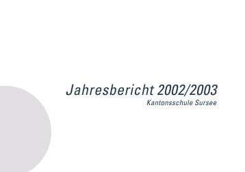 Download (PDF 2.1 MB) - Kantonsschule Sursee