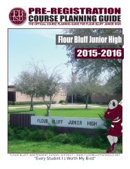 Flour Bluff Junior High 2015-2016