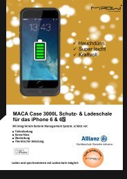 Mipow Powercase Schutzhuelle iPhone6