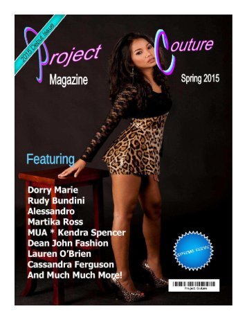 2015 Project Couture Spring Debut Issue